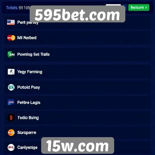 Métodos de pagamento disponíveis no 595bet